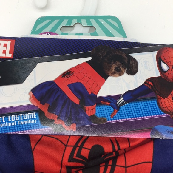 M Marvel Pet Dog Spider Girl Pet Costume Dress - Picture 3 of 7